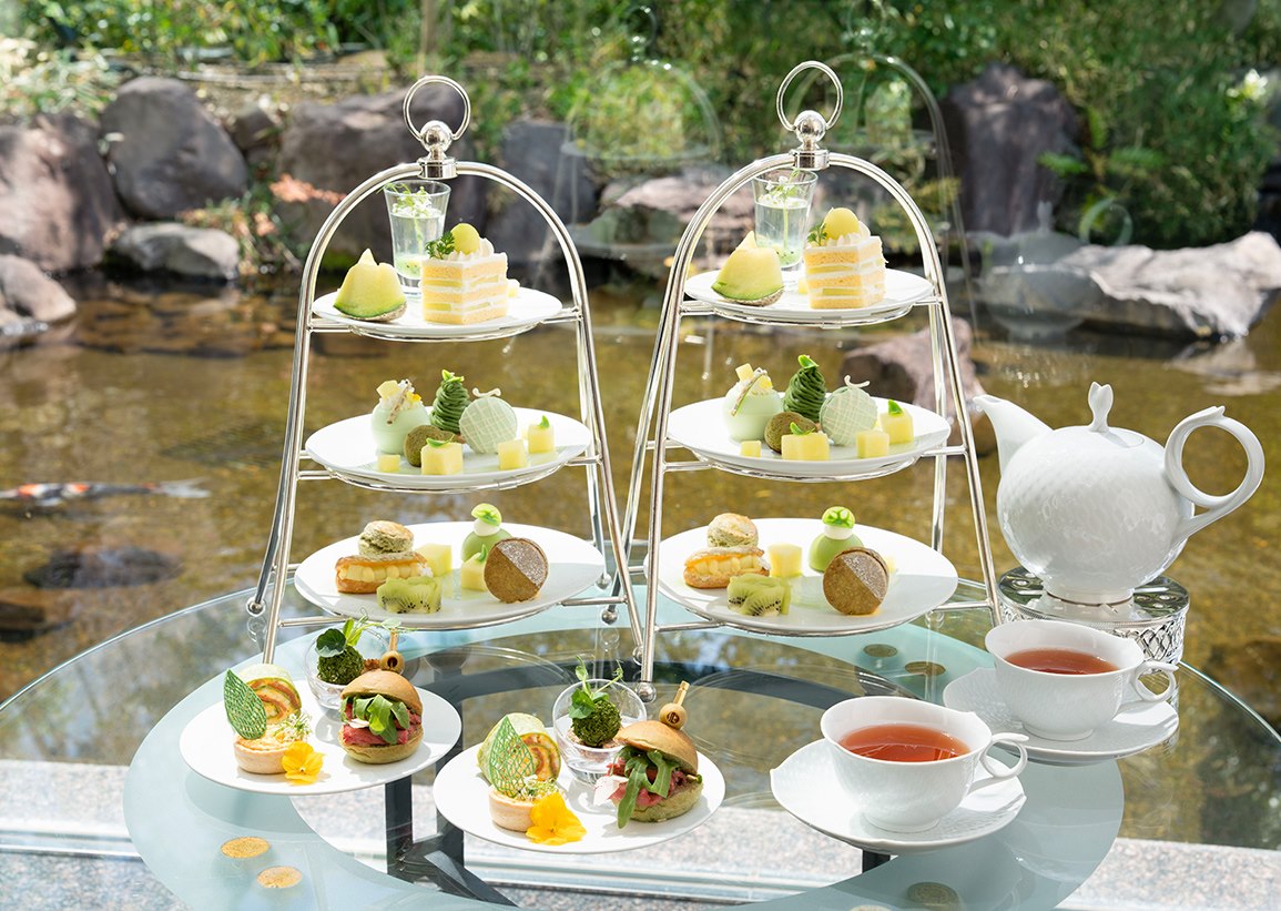 アフタヌーンティー　ロビーラウンジ　大阪　ホテル