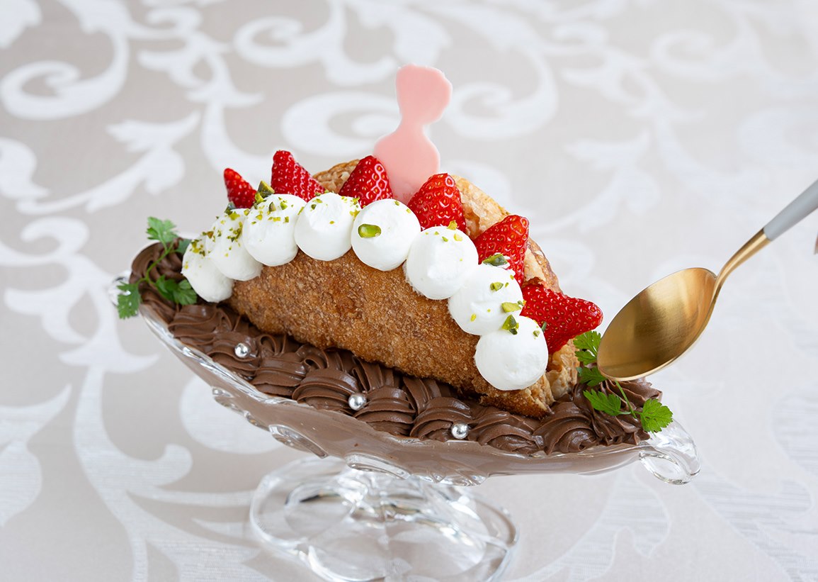 パフェ　ホテル　大阪　ロビーラウンジ　プリンセス　推し活