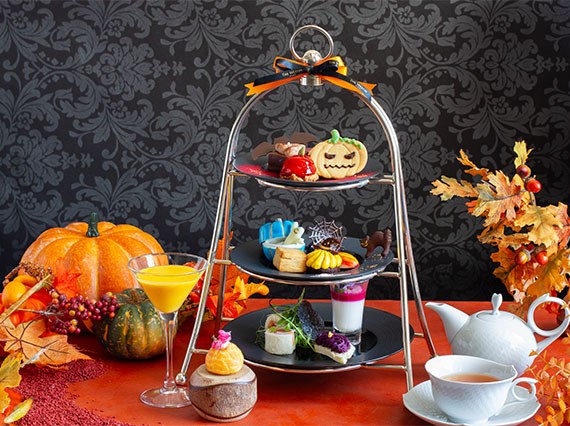 Halloween Afternoon Tea at Westin Hotel Osaka Lobby Lounge 