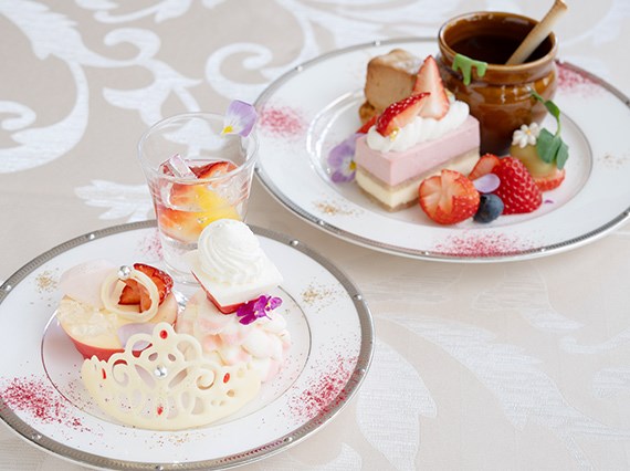 アフタヌーンティー　ロビーラウンジ　ホテル　大阪